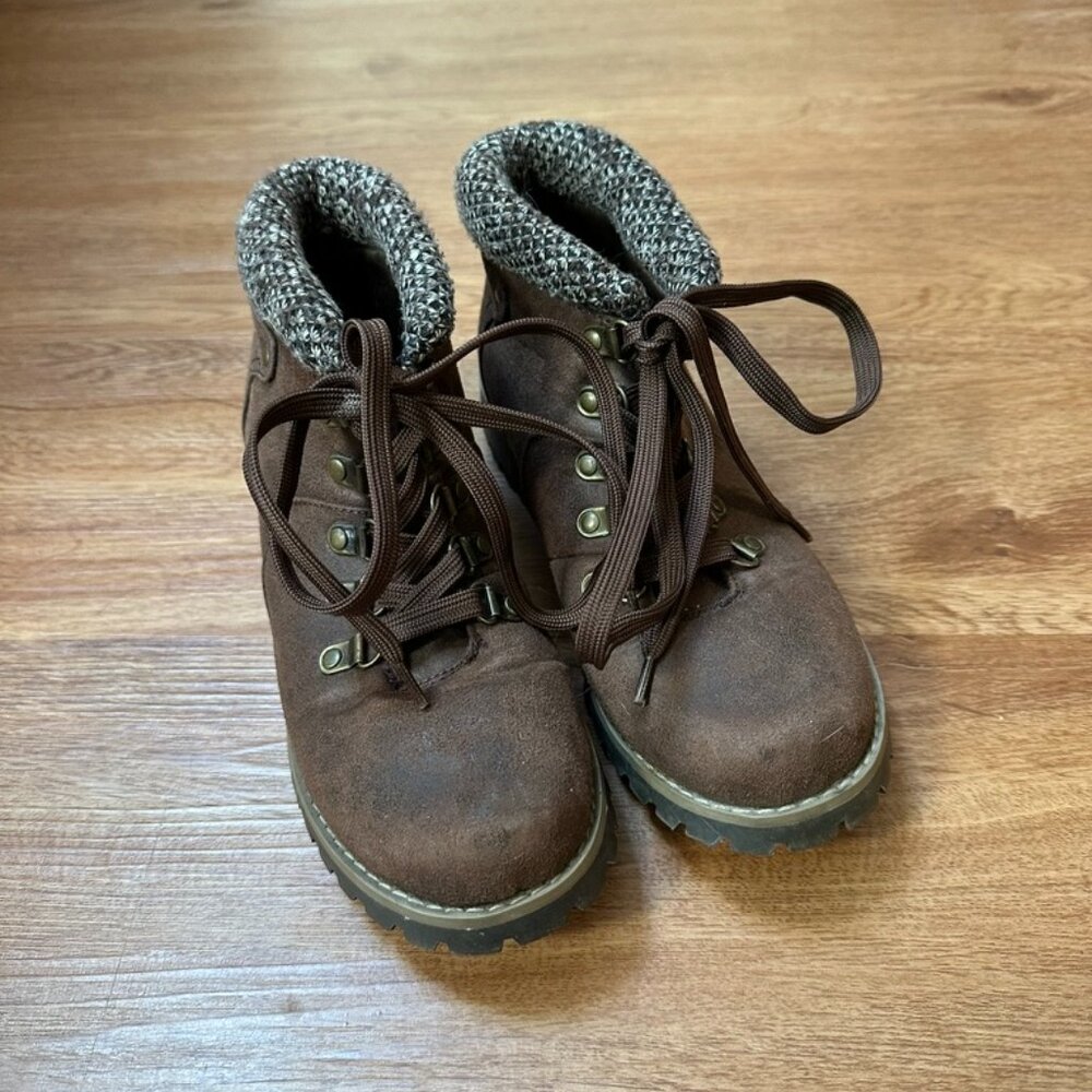 Sonoma Women's Brown Ankle Boots - Size 7